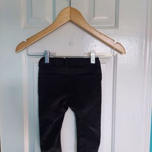 H&M baby girl black denim jeans 9-12 months